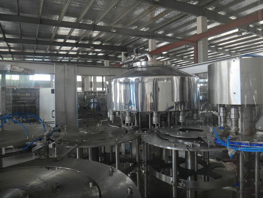 3-in-1 Automatic Bottle Filling Machine / Filling Equipment with Rotary Washer Filler Capper