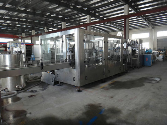 3-in-1 Automatic Bottle Filling Machine / Filling Equipment with Rotary Washer Filler Capper