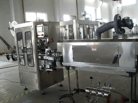 Plastikflaschen-Etikettiermaschine, Psychiaters-Film-Packung Maschine für Getränkeanlage