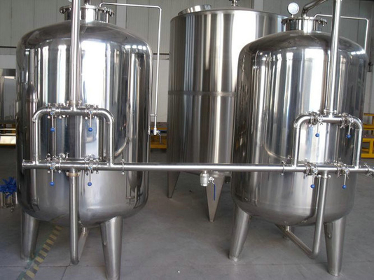 Automatische Mineralwasser-Behandlungs-Ausrüstung mit hohle Faser-Superfilter 1T - 30 Tonne